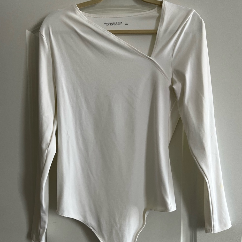 Abercrombie & Fitch Soft White Bodysuit